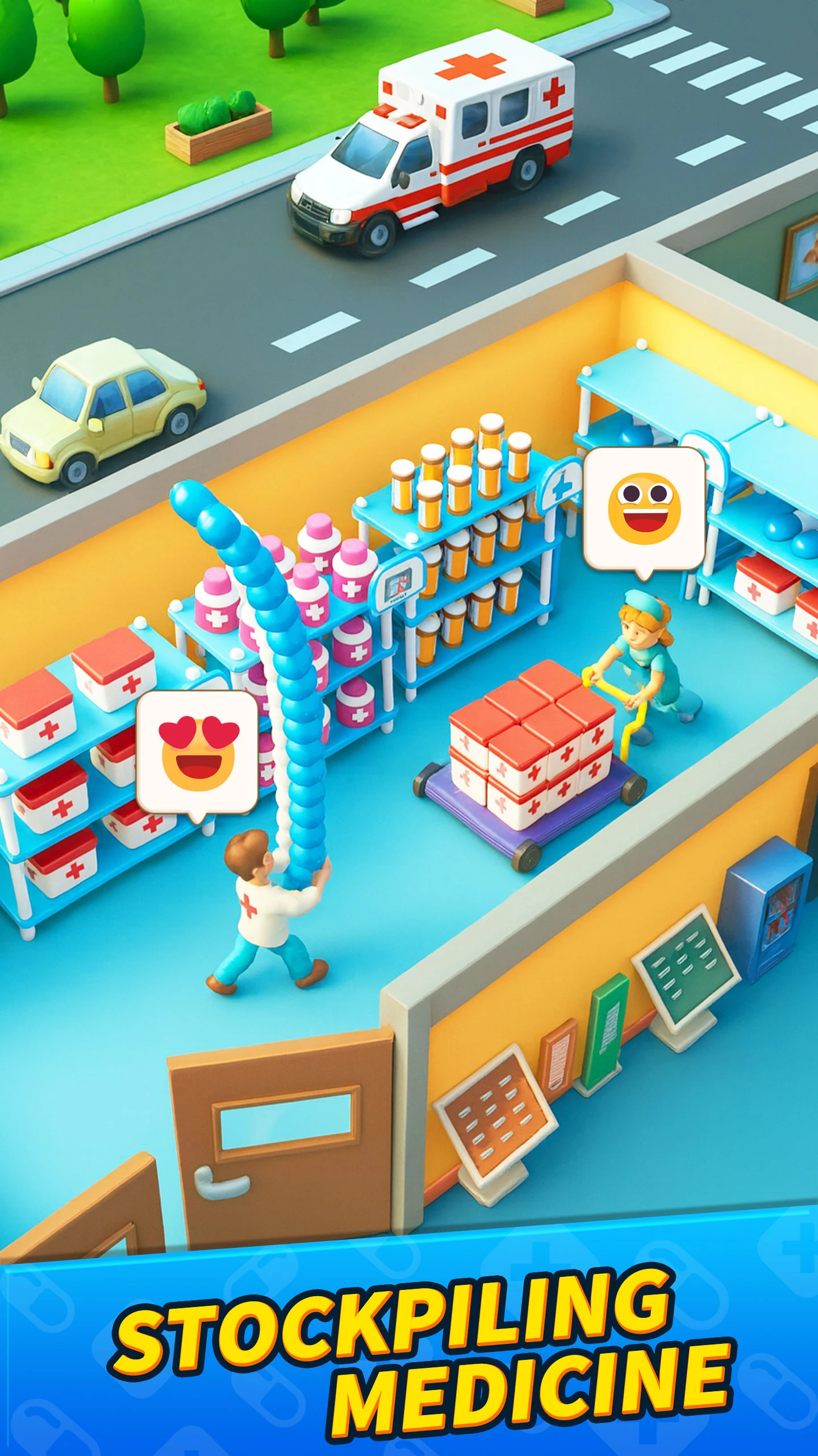 Hyper Tycoon: Hospital Empire screenshot