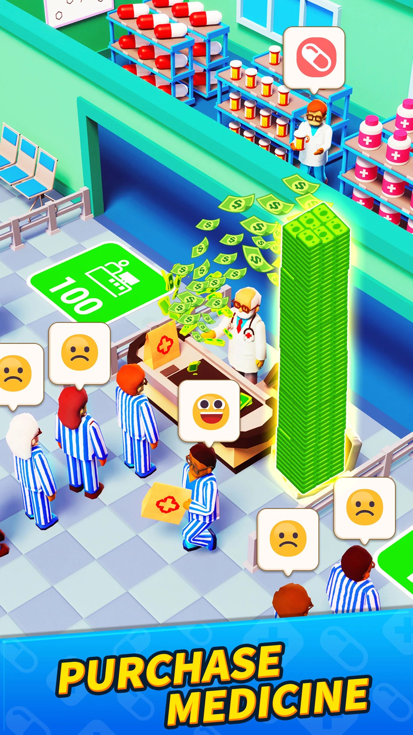 Hyper Tycoon: Hospital Empire screenshot